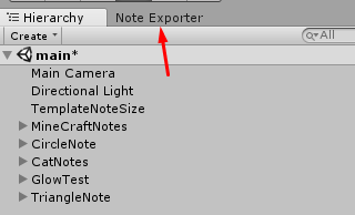 Clicking note exporter